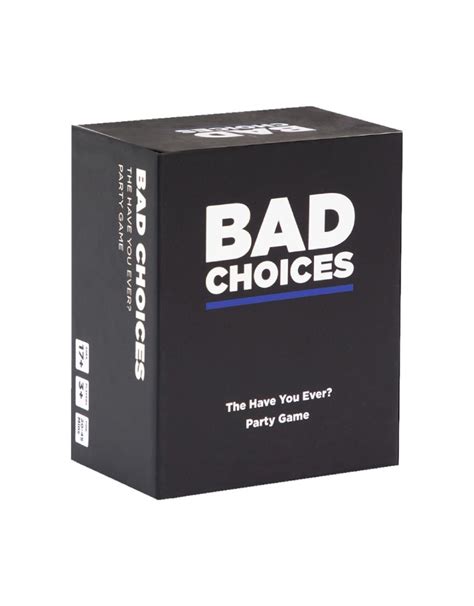 Bad Choices - Card Game