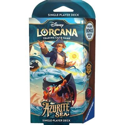 Disney Lorcana: Azurite Sea Starter Deck - Amber Ruby