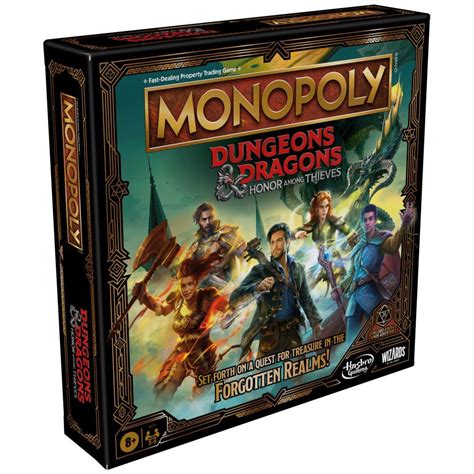 Dungeons And Dragons Monopoly - Honor Among Thieves