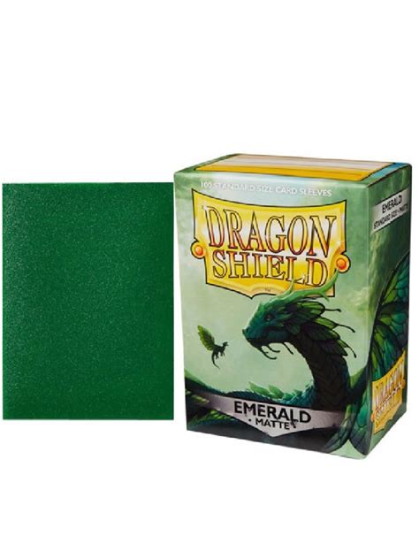 Dragon Shield - Emerald - Matte