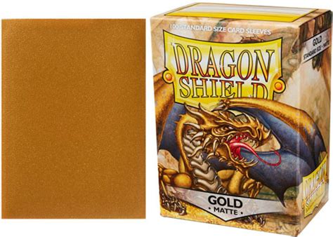 Dragon Shield - Gold - Matte