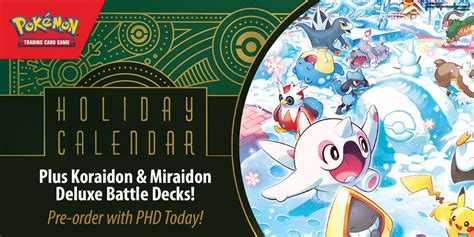 Pokemon Holiday Calendar - 2024