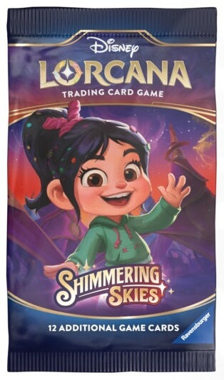 Disney Lorcana Shimmering Skies Booster Pack