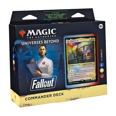 Universes Beyond - Fallout Commander Deck - Science!